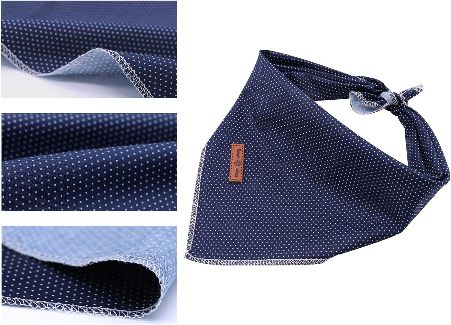 Dog Bandana for Small Medium Large Dogs