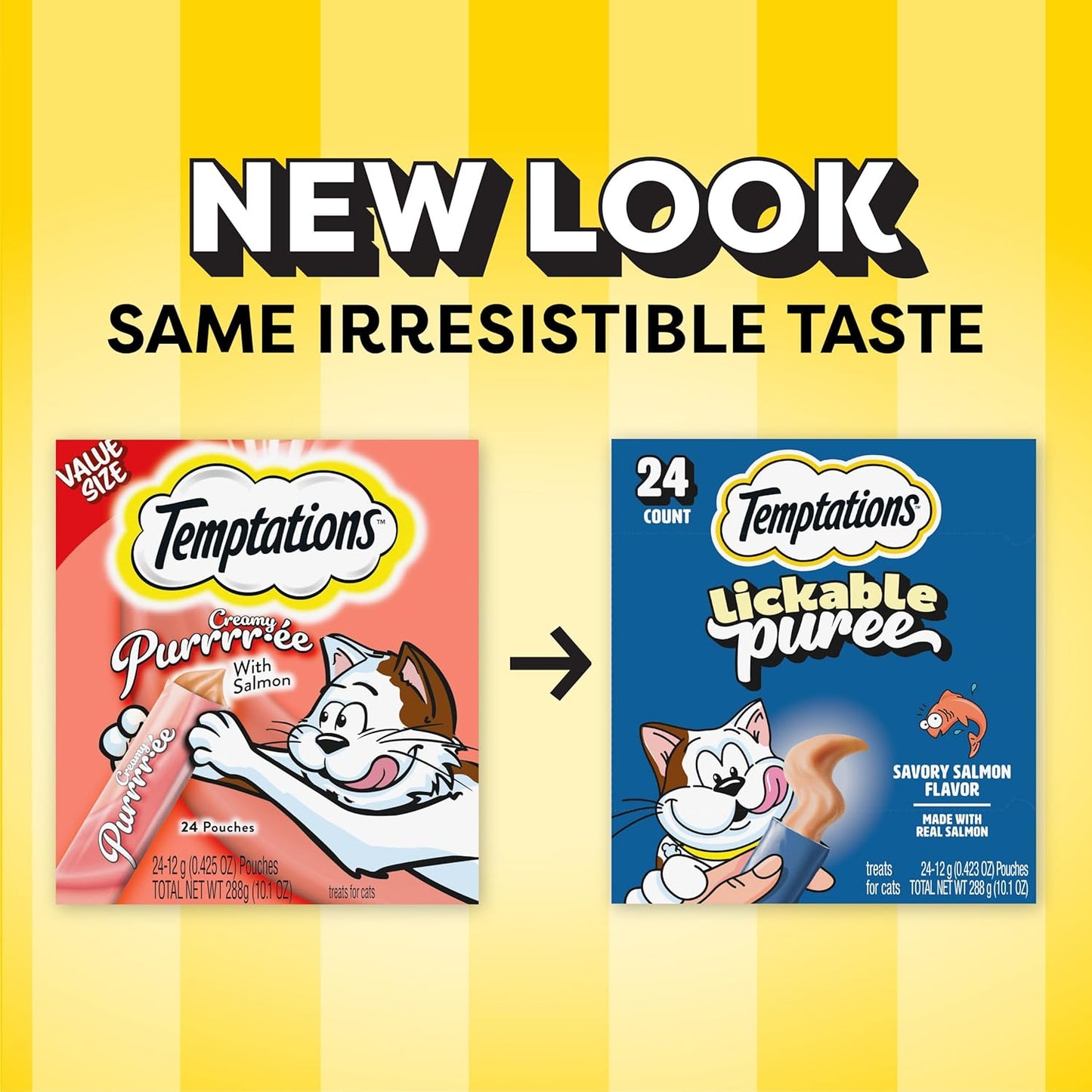 Creamy Puree Squeezable Lickable Cat Treats