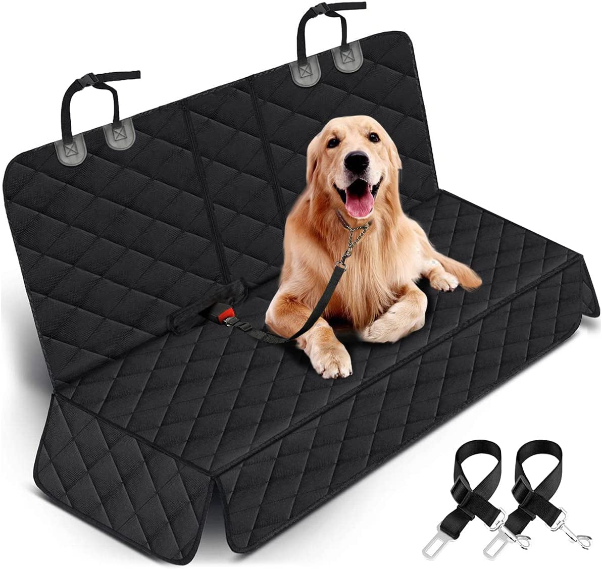 Dog Car Seat Cover, Back Seat Cover for Dogs Pet Car Seat Protector Waterproof Bench Car Seat Cover