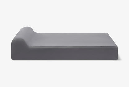 Barker Beds XL Orthopedic Dog Bed - 7" Pillow Top with Headrest - 75-120 Lbs - Memory Foam