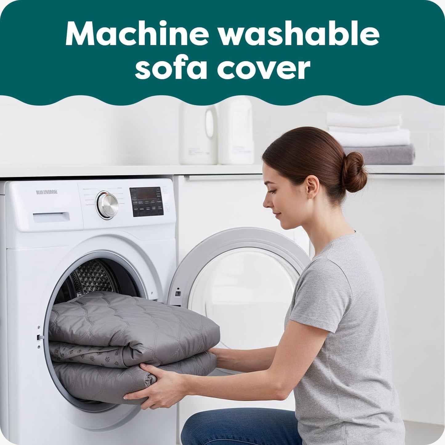 Water-Resistant Sofa Cover for Dogs & Cats