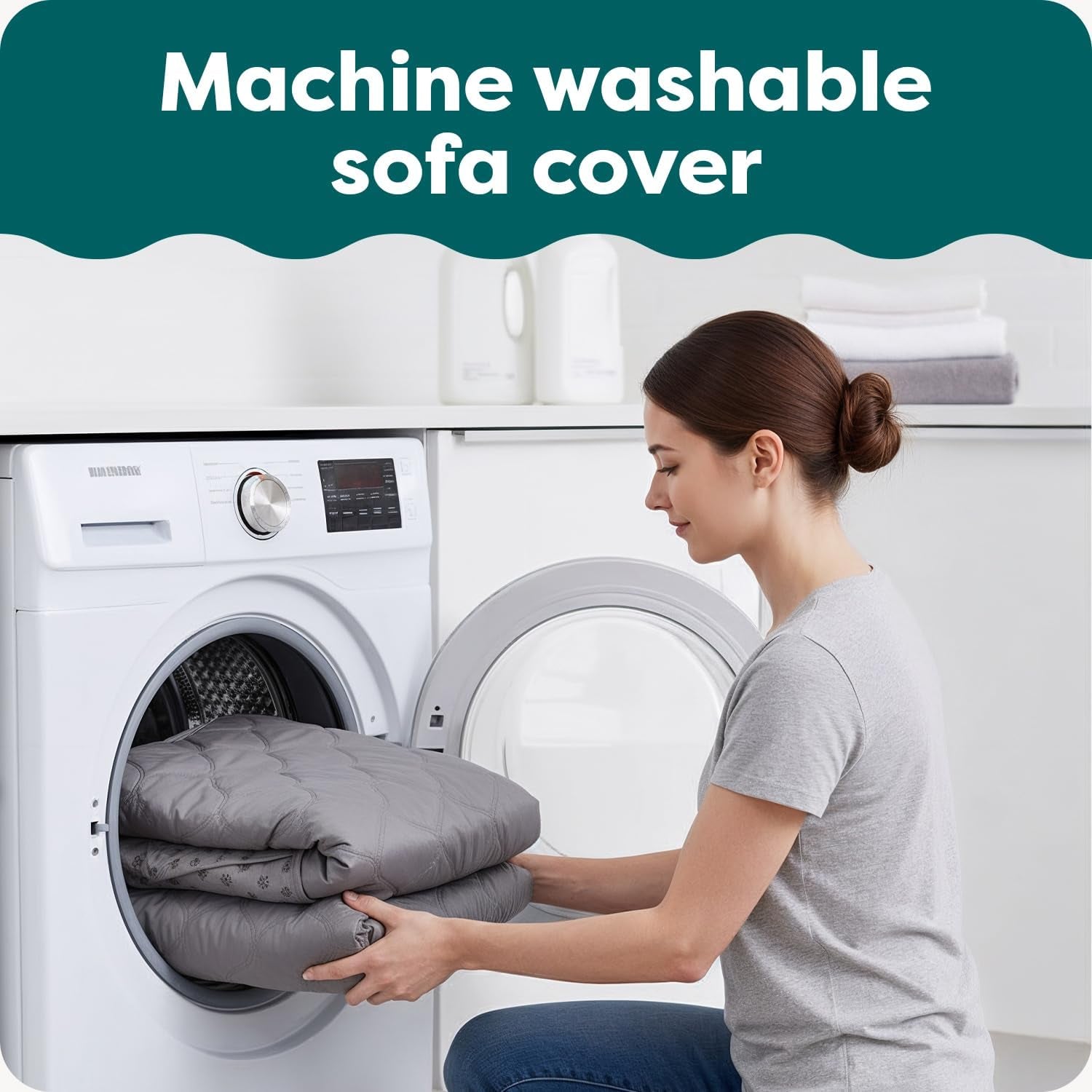 Water-Resistant Sofa Cover for Dogs & Cats