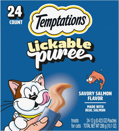 Creamy Puree Squeezable Lickable Cat Treats