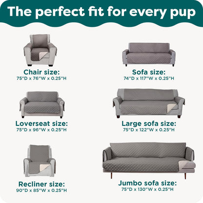 Water-Resistant Sofa Cover for Dogs & Cats